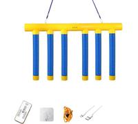 EReflective Falling Rod Game - Remote-Controlled, Three-Speed Modes, Hand-Eye Coordination Trainer, Ideal for Family Parties with Children and Adults。 (Yellow)