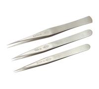 Weller Erem AASASL Precision Tweezers with Fine, Robust Tips for Standard Applications, 127 mm