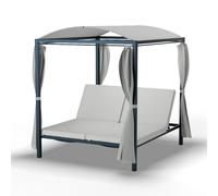 Eremitage Double XL sun bed | sun protection | up to 2 people | steel frame | weatherproof