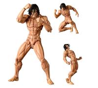 Eren Jaeger Figure Model, Super Action Statue Multi Joint Movable Figure Fighting Posture Anime Figurine Desktop Decoration Collectible Gifts for Fans 16CM