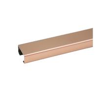 ERERE Stainless Steel Cable Raceway,Cable Concealer,Self-Adhesive Wire Concealer for Home and Office, Waterproof Trunking(Rose Gold,20x10mm)