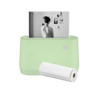 ERETYRET A9 Pro BT Portable Thermal Pocket Printer 304dpi Grayscale Mode Mini Photo Receipt Label 56mm/77mm Paper Width Clear Printing