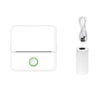 ERETYRET Mini HD Portable Label Thermal Printer Endurance Bluetooth For Student Error Title Note Wrong Pocket Inkless Printing Clear Printing