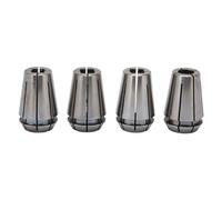 ERG20 Collet Set, 4PCS High Carbon Steel Spring Collets, 4 Jaw Clamping for CNC Lathe Milling Engraving Machine d=9 x 7.1 d=9 x 7 d=8 x 6.2 d=8.5 x 6.5