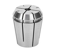 ERG32 CNC Milling Tool Chuck, Wireless Engraving Machine Collet with 0.015mm Runout Tolerance, High Speed Steel Tap Collet for CNC Lathe Spindle Motor, 6.3 x 5mm Compatible with