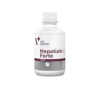Ergänzungsfuttermittel für Hunde | 250 ml | Unterstützung der Leberfunktion | Mit Mariendistel + Artischocke | Vet Expert Hepatiale Forte Liquid
