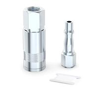 ERGAOBOY 1 Set British Type 1/4" BSP Female Air Coupler and Plug Kit