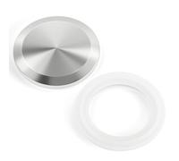 ERGAOBOY 1Pcs SS304 8" 204mm OD Sanitary Tri Clamp End Cap Fitting