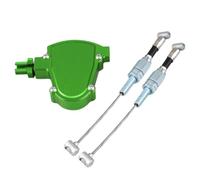 eRgDFS CNC Stunt Clutch Easy Pull System Compatible with DRZ400S DRZ400SM CBR600RR FZ-09 MT-09 1000 Z800(Green)
