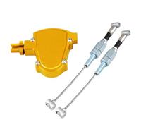 eRgDFS CNC Stunt Clutch Easy Pull System Compatible with DRZ400S DRZ400SM CBR600RR FZ-09 MT-09 1000 Z800(Gold)