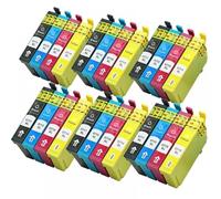 eRgDFS Compatible with T0711 T0712 T0713 T0714 DX Series Ink Cartridges DX4000 DX4000 DX4050 DX400 DX5000 DX4450 DX5050 DX6000 DX6050 SX110 SX215(6 SET)