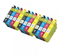 eRgDFS Compatible with T0711 T0712 T0713 T0714 Ink Cartridge Stylus DX4000 DX4050 DX4400 DX5000 DX4450 DX5050 DX6000 DX6050 SX110 SX215 Printers(3Set)