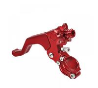 eRgDFS Motorcycle CNC Aluminum Short Stunt Clutch Lever Compatible with Mt03 CBR Motocross Pit Dirt Bike(Red)