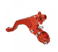 eRgDFS Motorcycle CNC Aluminum Short Stunt Clutch Lever Compatible with Mt03 CBR Motocross Pit Dirt Bike(Orange)