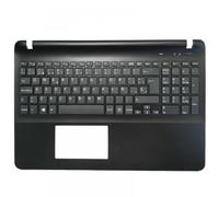 eRgDFS Spanish Laptop Keyboard With Palmrest Compatible With SVF152C29V SVF152A29U SVF152C29U SVF152C29W SVF152C29X SVF152A29L SVF152C29L Models(BLACK)