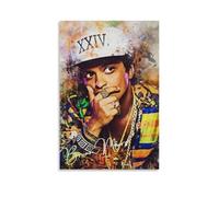ERGDHbd Bruno Mars Art Poster Canvas Prints for Room Home Wall Decor 16x24inch(40x60cm) Unframe-Bruno Mars Art