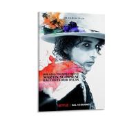 ERGDHbd Rolling Thunder Revue A Bob Dylan Story by Martin Scorsese Classic Movie Poster Canvas Art Prints Wall Aesthetic Gifts 16x24inch(40x60cm)