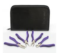 Ergo 4-piece Plier Set/cs, Purple W/purple Lapjoint - ER810 by Beadsmith