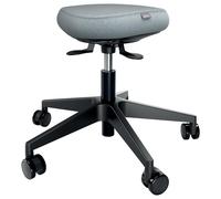 ERGO ACTIVE SITTING STOOL WITH WHEELS; 65770095 (LEITZ) Qty X 1