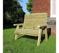 Ergo Garden Bench by Churnet Valley - 2 Seats