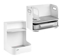 Ergo Office desk organizer with drawer white max. 10kg ER-440 + Under-desk