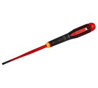 Bahco ERGO Slim VDE Insulated Slotted Screwdriver 4.0 x 100mm BE-8040SL