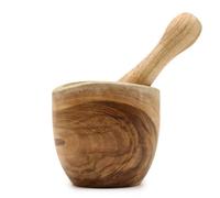 Ergo Teak Small Pestle & Mortar Set - Handcrafted Bali Teakwood