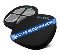 ERGO21 Original Seat Cushion - Liquicell Membrane Technology for Pressure Relief, Tailbone Pain, Sciatica, Hip & Lower Back Pain - Long Sitting on Car Seat, Office/Home Chair (18" W x 17" x 3")