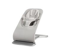 Ergobaby 3-in-1 Evolve Bouncer Mesh, Ergonomic Baby Bouncer for Newborns from Birth to Toddlers, Breathable Baby Swing with Newborn Insert (2.5 kg - 13.2 kg), Light Grey