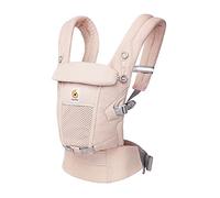 Ergobaby Adapt Baby Carrier for Newborns from Birth, 3 Positions, SoftFlex Mesh, Ergonomic Baby Belly Carrier, Back Carrier, Baby Carrier, Pink Quartz