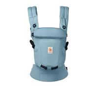 Ergobaby Adapt Baby Carrier for Newborns to Toddlers 0-48 Months | 3-Position 100% Premium Cotton Baby Carrier with Ergonomic Support - 7-45 lbs / 3.2-20.4 kg, Slate Blue