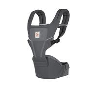 Ergobaby Alta Hip Seat Baby Carrier with Baby Hip seat for Babies and Toddlers from 4 Months (5.5 kg - 20.4 kg), with SoftFlex Mesh, Graphite Grey
