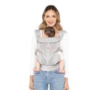 Ergobaby Baby Carrier, 4-Position Omni 360 Cool Air Mesh for Newborn to Toddler (0-3 yrs), Ergonomic Child Carrier & Backpack, Pearl Grey