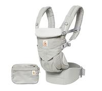 Ergobaby Baby Carrier Backpack for Newborn to Toddler, 4-Position Omni 360 Cotton, Ergonomic Child Carrier (Pearl Grey)