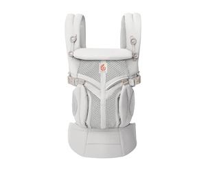 Ergobaby Baby Carrier for Newborn to Toddler, 4-Position Omni 360 Cool Air Mesh Ergonomic Child Carrier Backpack (Pearl Grey)