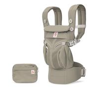 Ergobaby Baby Carrier for Newborns from Birth, Baby Carrier System Omni Classic Mesh, Baby Carrier Back Carrier, Soft Olive