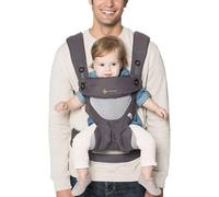 Ergobaby Baby Carrier for Toddler, 360 Cool Air Carbon Grey, 4-Position Ergonomic Child Carrier and Backpack