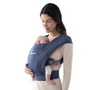 Ergobaby Embrace Baby Carrier for Newborns from Birth, Extra Soft & Ergonomic with Head Support, Soft Navy