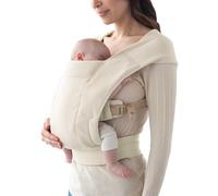 Ergobaby Embrace Cozy Newborn Baby Wrap Carrier (7-25 Pounds), Cream