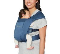 Ergobaby Embrace Cozy Newborn Essentials Baby Carrier Wrap (7-25 Pounds) Soft Air Mesh Blue