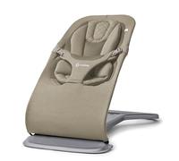 Ergobaby Evolve 3-in-1 Bouncer Seat for Babies and Toddlers 5.5-29 lbs (2.5-13.2 kg) - Multi Position Baby Rocker Seat with Adjustable Heights, Secure Harness, Newborn Insert, Soft Olive