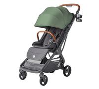 Ergobaby Metro 3 Deluxe Pushchair Buggy with Reclining Function, Baby Buggy from Birth to 22kg (0-4 Years), one-Hand fold and car seat Compatible, Willow Green