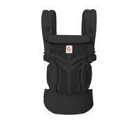 Ergobaby Omni Classic Baby Carrier for Newborns to Toddlers 0-48 Months | 4-Position Breathable Mesh Baby Carrier with Ergonomic Support - 7-45 lbs / 3.2-20.4 kg, Onyx Black