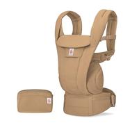 Ergobaby Omni Deluxe All-in-One Baby Carrier for Newborns from Birth up to 20kg, Ergonomic 4-Position Cotton Baby Carrier Back Carrier Baby Carrier Travel System, Camel