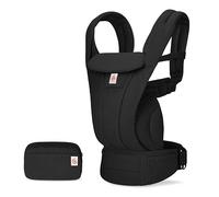Ergobaby Omni Deluxe All-in-One Baby Carrier for Newborns from Birth up to 20kg, Ergonomic 4-Position mesh Baby Carrier Back Carrier Travel System, Onyx Black
