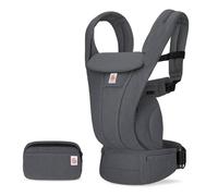 Ergobaby Omni Deluxe All-in-One Baby Carrier for Newborns from Birth up to 20kg, Ergonomic 4-Position mesh Baby Carrier Back Carrier Baby Carrier Travel System, Graphite Grey