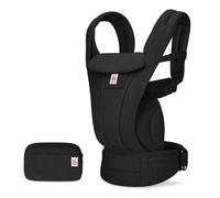 Ergobaby Omni Deluxe All-in-One Baby Carrier for Newborns from Birth up to 20kg, Ergonomic 4-Position mesh Baby Carrier Back Carrier Baby Carrier Travel System, Onyx Black