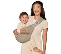 Ergobaby Upsie Sling Baby Hip Carrier, Ergonomic Hip Carrier for Babies and Toddlers from 6 Months (7.7-20.4 kg), Spontaneous Switching Between Walking and Being Carried, Soft Olive