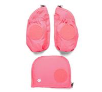 ergobag Accessories Fluo Led Side Pockets Safety Set 3pcs. pink