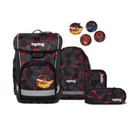 ergobag cubo light School bag set 6-piece black